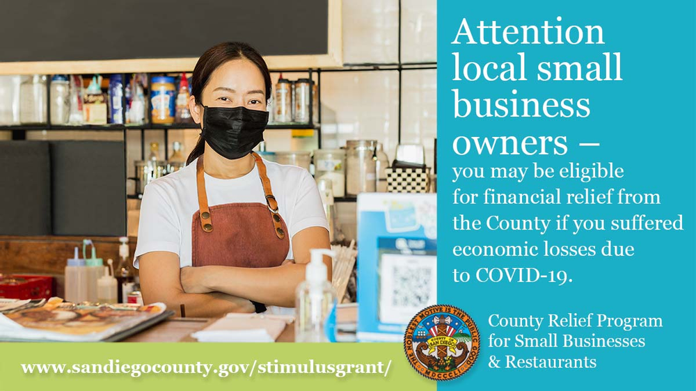 San Diego County Small Business Stimulus Grant